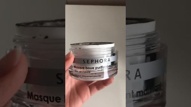 SEPHORA MASQUE BOUE PURIFIANT MATIFIANT. Очищающая и матирующая маска Сефора смотреть онлайн