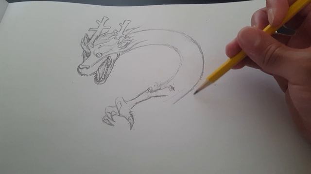 How to draw a Chinese dragon смотреть онлайн