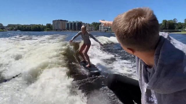 Вейксерфинг в СПб смотреть онлайн