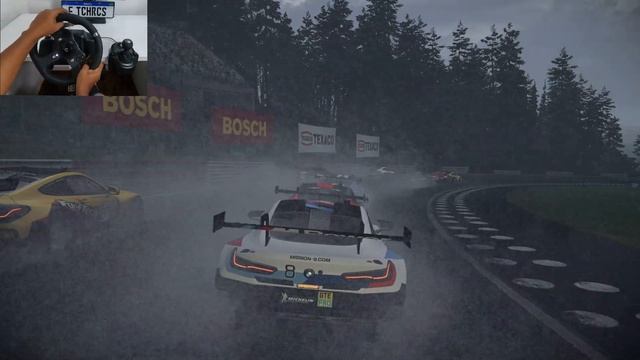 INSANE storm in Automobilista 2 | BMW M8 GTE | Logitech G920 Steering Wheel PC смотреть онлайн
