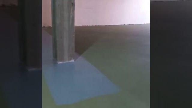 Акриловые покрытие бетонного пола.