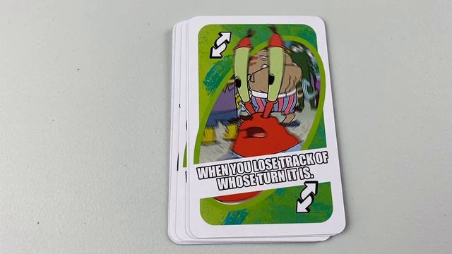 UNO SpongeBob SquarePants Meme | special rule and deck | Skip Solo смотреть онлайн