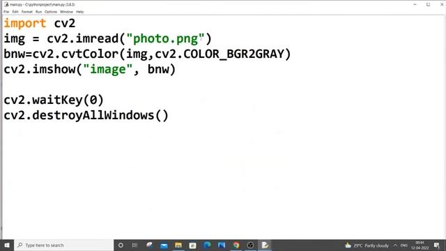 error: (-215:Assertion failed) !_src.empty() in function 'cv::cvtColor' SOLVED in opencv смотреть онлайн