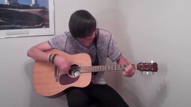 AMPoksu Plays Iris Goo Goo Dolls Acoustic Cover смотреть онлайн
