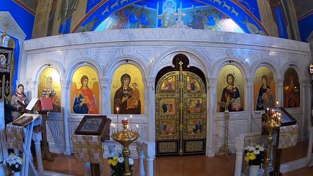 Вознесение Господне. Литургия Иоанна Златоуста. 28-05-2020 смотреть онлайн