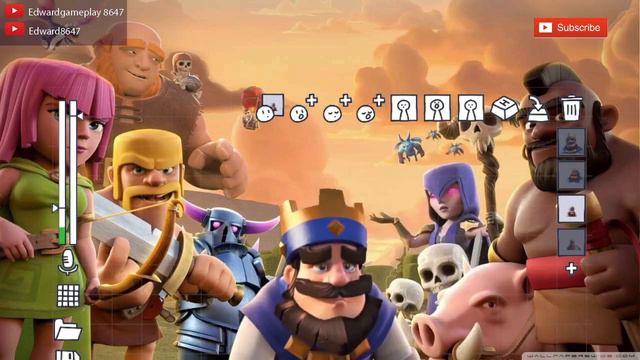 Avatar del rey Clash Royale para veadotubemini DESCARGA смотреть онлайн