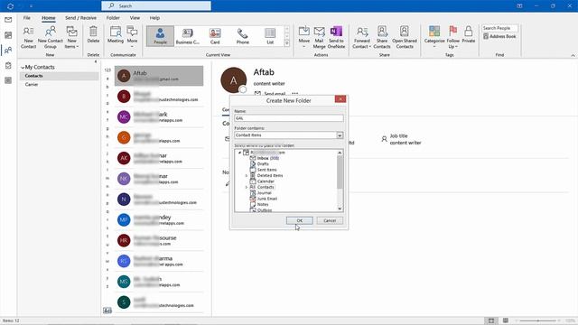 How to Export Offline Global Address List from Outlook? смотреть онлайн