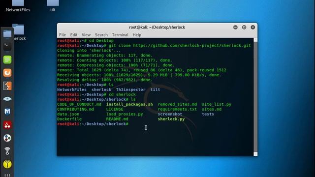 Find unique usernames across social networks on Kali Linux смотреть онлайн