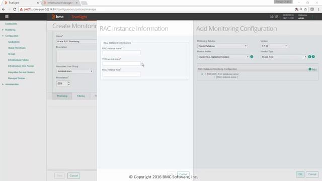 Configuring Oracle RAC Monitoring Using CMA | TrueSight Operations Management смотреть онлайн