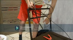 Плетение из ротанга. Стул. Часть 4. Стоячки на спинке