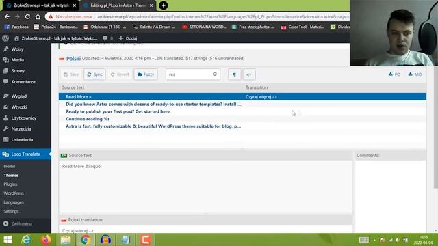 Wtyczka do tłumaczenia strony WWW Wordpress [darmowa wtyczka, Loco Translate] смотреть онлайн