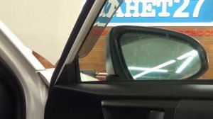 TOYOTA FIELDER HYBRID 2016г. активация функции складывания боковых зеркал