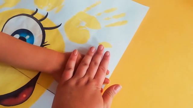Нетрадиционная техника рисования (ладошки) "Солнышко лучистое" смотреть онлайн