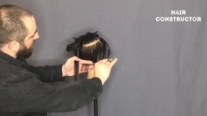 HAIRCUT SASSOON TUTORIAL by Hair Constructor.