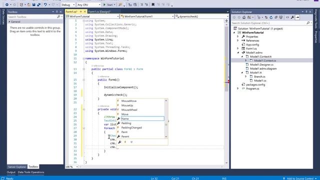 Create Dynamic CheckBox from Database in Windows Forms смотреть онлайн