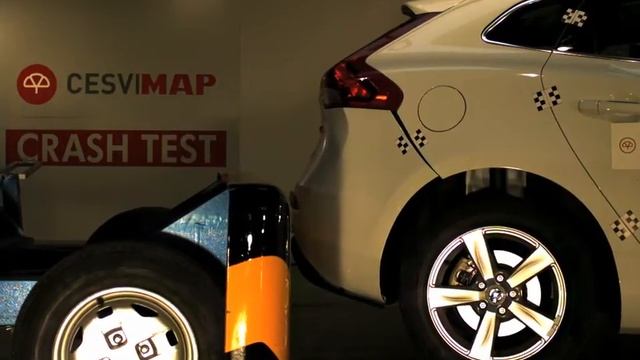 Crash Test Trasero Volvo V40 смотреть онлайн
