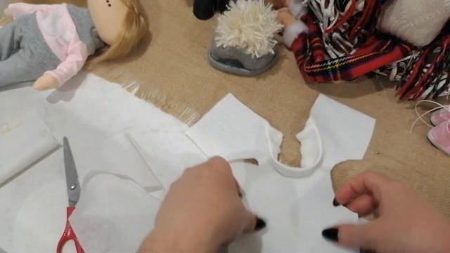 Как сшить куртку для куклы. МК + выкройка смотреть онлайн