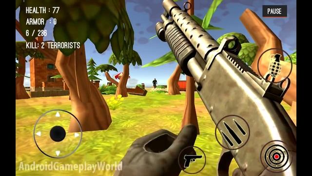 Counter Attack Terrorist City Android Gameplay Part 4 смотреть онлайн