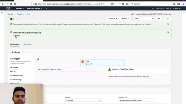 AWS: Creating a Lambda Function смотреть онлайн