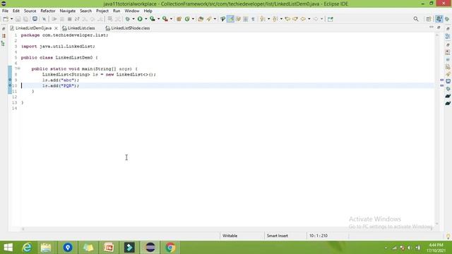 17 Internal implementation or internal working of LinkedList / How linkedList internally work. смотреть онлайн