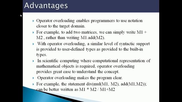 Object Oriented Programming Feature (Operator Overload) смотреть онлайн
