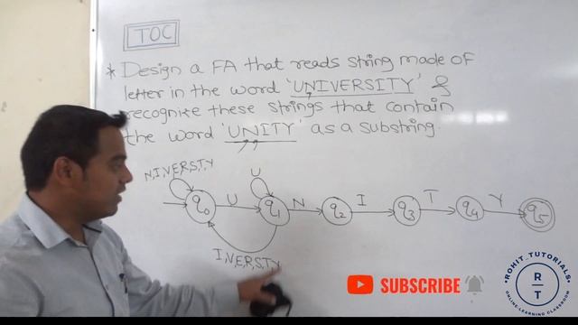 Lect-17: DFA Example | Recognize String UNITY From word UNIVERSITY | Recognize UNITY from UNIVERSIT смотреть онлайн