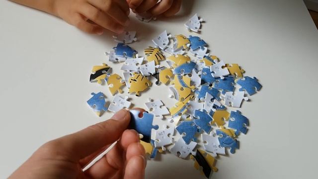 3D Пазл Ravensburger Миньон 54 элемента Гадкий Я 3 Как собрать? Minions en puzzle 3D смотреть онлайн
