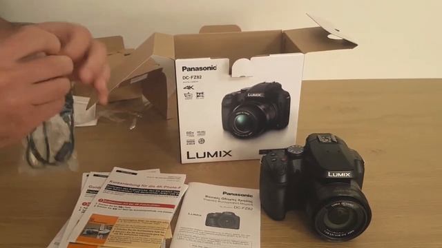 Panasonic LUMIX DC-FZ82/FZ80 Full Unboxing Video in 1 minute смотреть онлайн