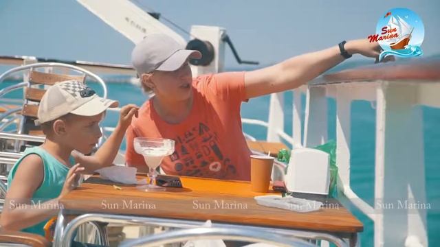 Морские прогулки на Теплоходе Дагомыс в Сочи ?⚓️☀️ смотреть онлайн