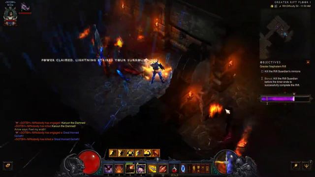 Diablo 3 S22 casual play tier 50 Demon Hunter смотреть онлайн