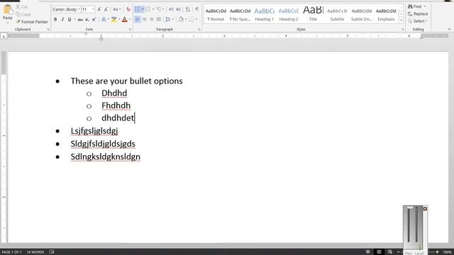 Bullet options in Microsoft Word 2013 смотреть онлайн