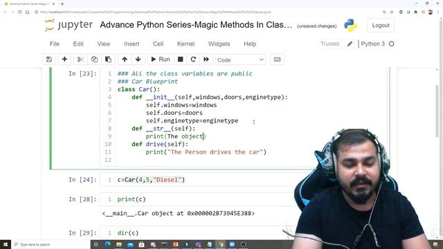 Advance Python Series-Magic Methods In Classes смотреть онлайн