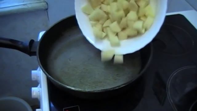 Как готовится жареная картошка по селянски. | How to cook fried potatoes on selyanski. смотреть онлайн