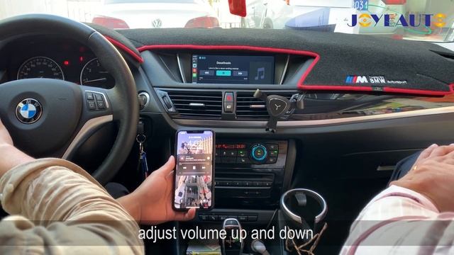 JoyeAuto IOS13 Wireless Apple Carplay AirPlay Android Auto Retrofit For BMW X1 E84 CIC