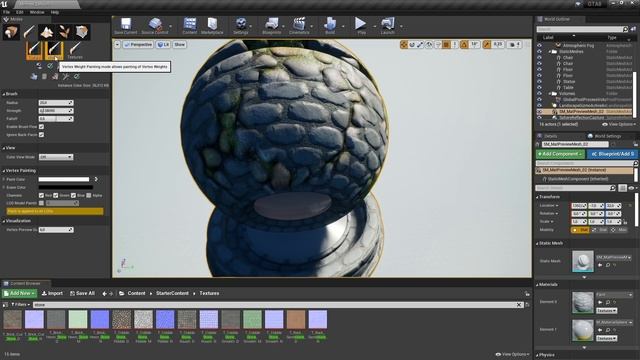[Урок 4.2] Раскраска объектов Материал - Modes Paint | Unreal Engine 4 смотреть онлайн