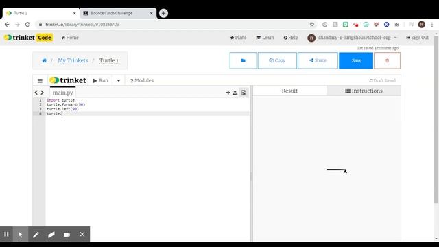 Y6 Python Turtle Lesson 1 Video 3 смотреть онлайн