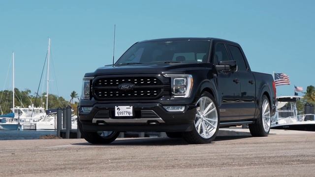 2022 FORD F-150 PLATINUM | VELGEN FORGED VFT12 | 24" смотреть онлайн