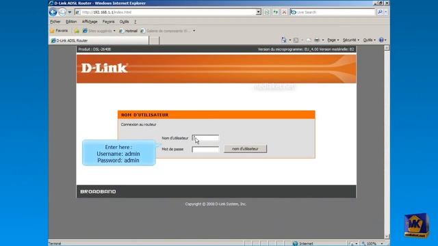 D-Link DSL-2640B - Configuration as bridge, as router, secure wifi and change administrator passwor смотреть онлайн