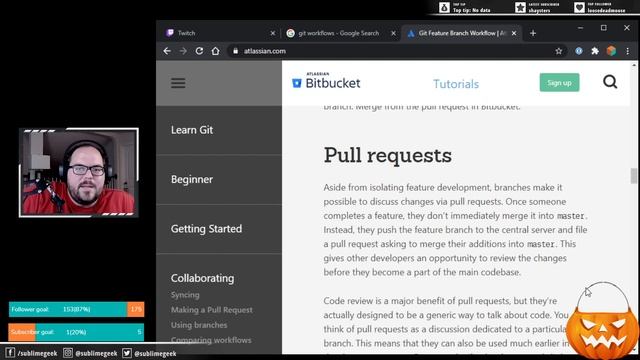 Highlight: Web Dev Wednesday - What is a Git feature branch workflow? смотреть онлайн