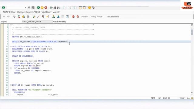 Get SAP Variant & Values of any ABAP programs | SAP Variant | Variant in SAP | Retrieve SAP Variant смотреть онлайн