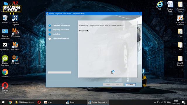 Installation Mercedes DTS Monaco 8.14 for J2534 Openport 2.0, VXDIAG VCX SE Benz C4, C5, C6 смотреть онлайн