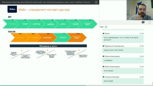 Реальная практика российских компаний: как автоматизировать весь цикл подбора персонала смотреть онлайн