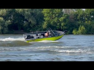 Крузак на воде. Girgis 470 и семейный отдых на Дону. Лодка, не оставляющая равнодушными ни кого.