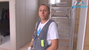 Монтаж ГКЛ в доме из сип (sip) панелей. Отделка дома из сип - панелей.