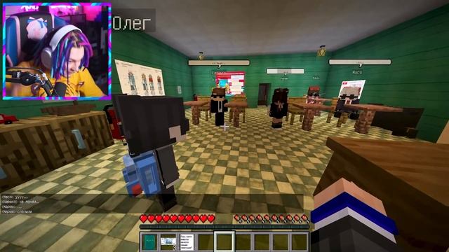 Я был УЧИТЕЛЕМ Самого ТУПОГОЛОВОГО Класса в Майнкрафт смотреть онлайн