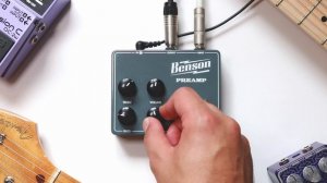 Benson Preamp Pedal Demo | Clean Boost/Overdrive/Fuzz in One Pedal!