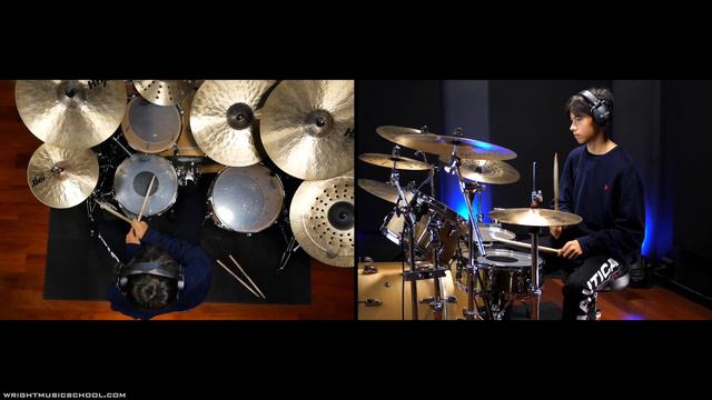 Wright Music School - Damian Blackmore - System Of A Down - Toxicity - Drum Cover смотреть онлайн