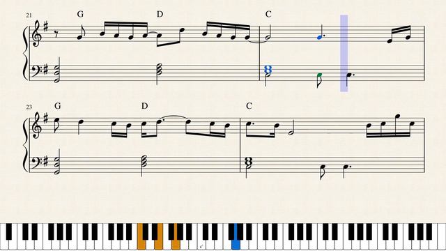 Knocking On Heavens Door (Guns N´ Roses) - Piano смотреть онлайн