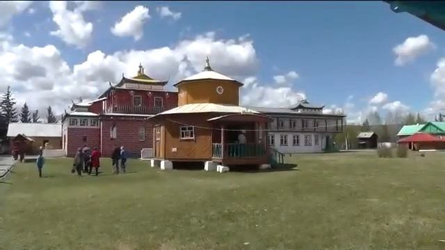 Бурятия. Поездка в Иволгинский дацан. смотреть онлайн