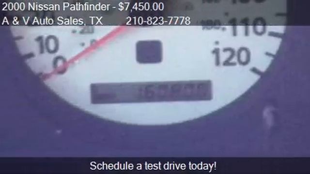2000 Nissan Pathfinder LE 2WD - For Sale In San Antonio, TX